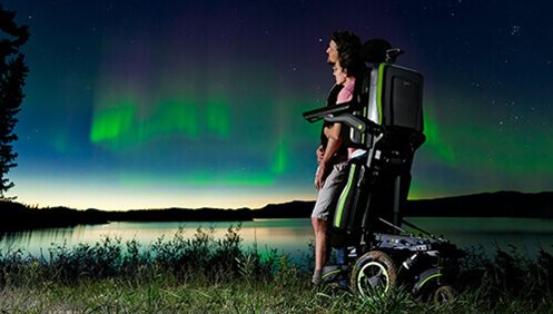 New QUICKIE Q700-UP M Standing Wheelchair